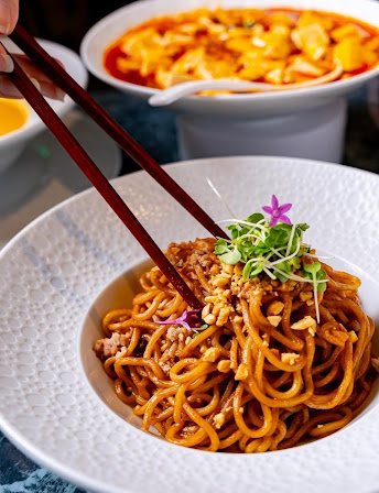 Meeting lunch noodles